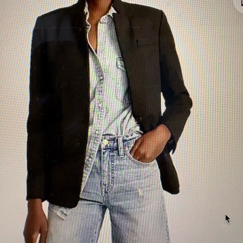 NWT J.Crew Regent Blazer in Four Season Stretch (Black/14)